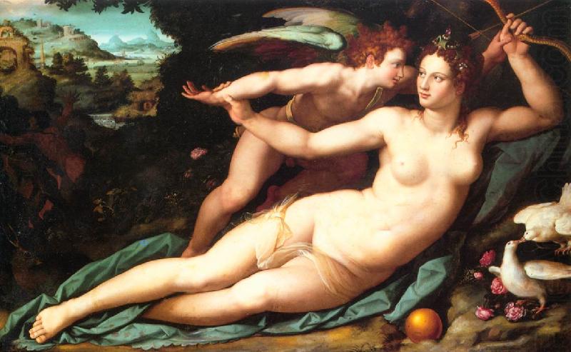 Venus and Cupid, ALLORI Alessandro